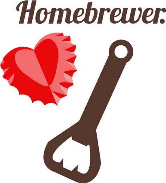 Picture of Homebrewer SVG File