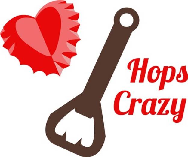Picture of Hops Crazy SVG File