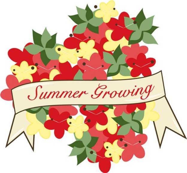 Picture of Summer Growing SVG File