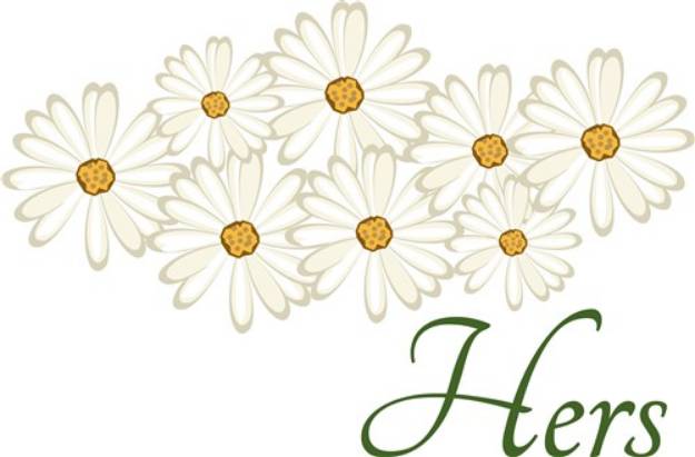 Picture of Her Flowers SVG File