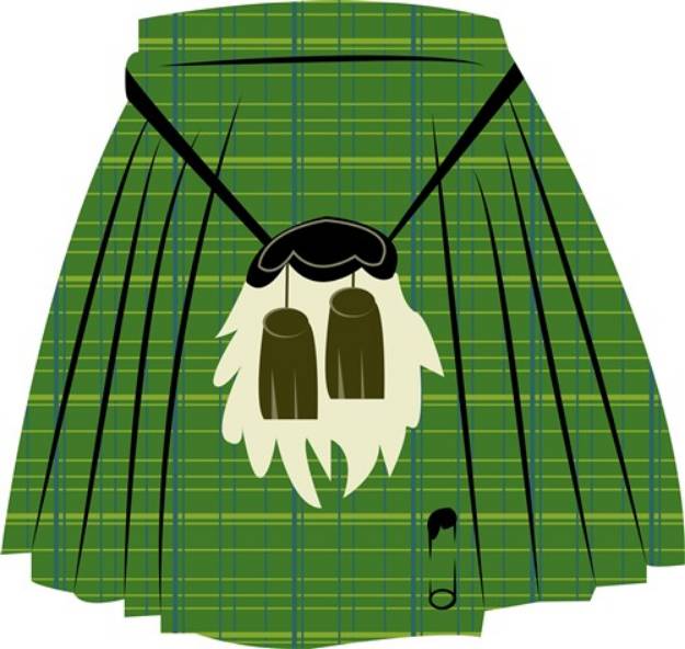 Picture of Scottish Kilt SVG File