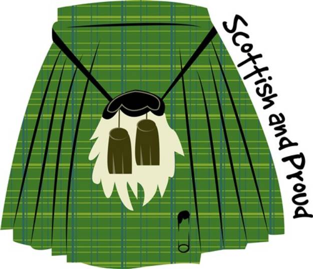 Picture of Scottish And Proud SVG File