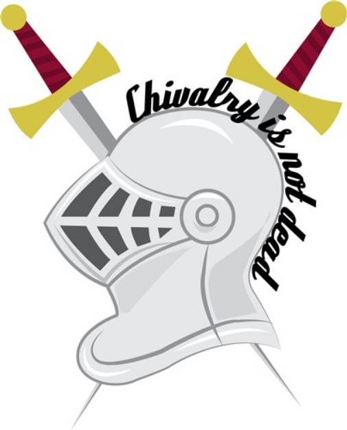 Picture of Chivalry Not Dead SVG File