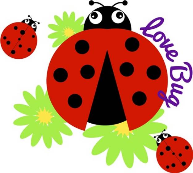 Picture of Love Bug SVG File