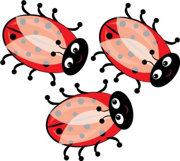 Picture of Lady Bugs SVG File