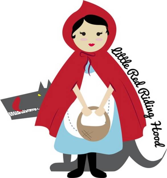 Picture of Riding Hood SVG File