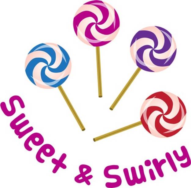 Picture of Sweet & Swirly SVG File