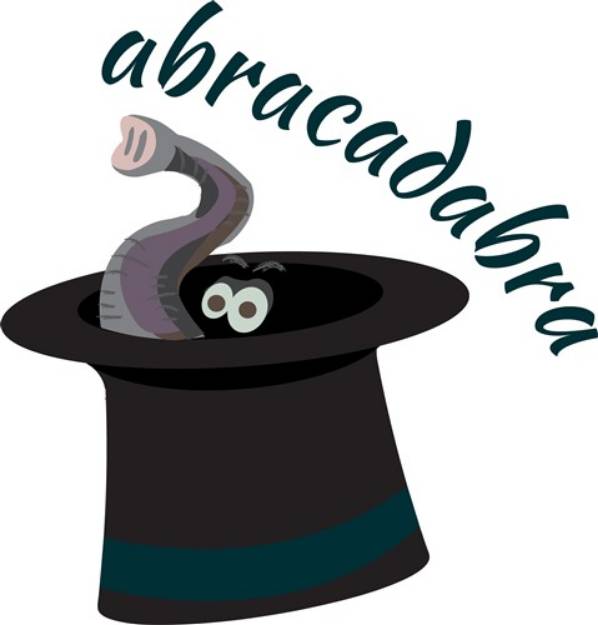 Picture of Abracadabra SVG File