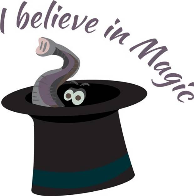 Picture of Believe In Magic SVG File