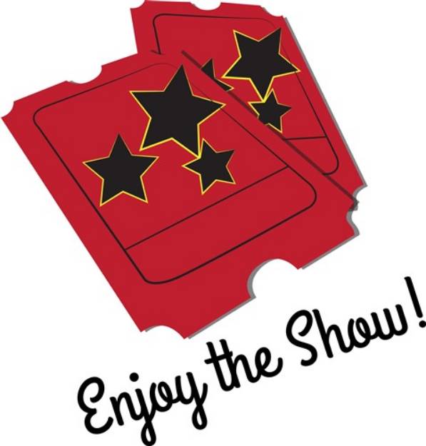 Picture of Enjoy The Show SVG File