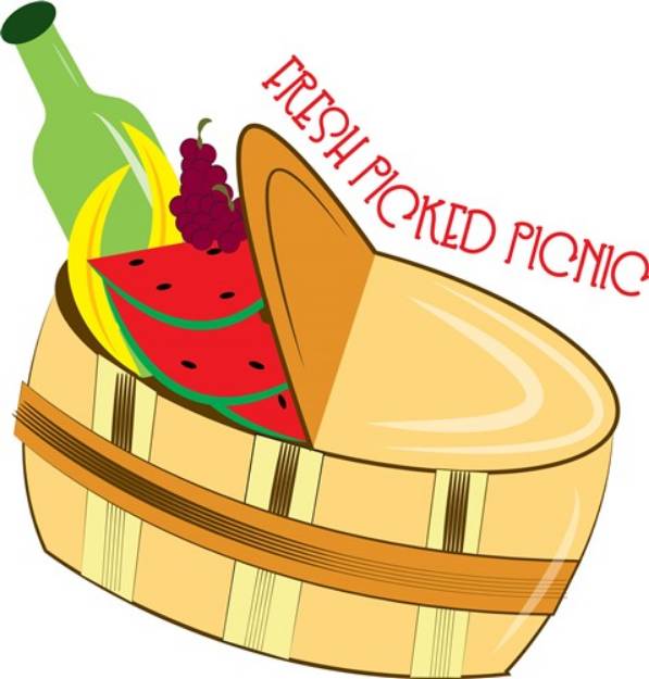 Picture of Fresh Picked Picnic SVG File