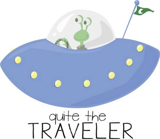 Picture of The Traveler SVG File