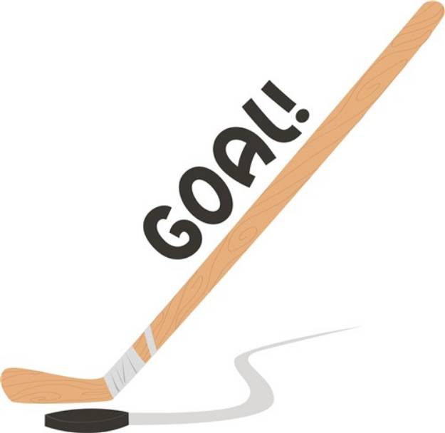 Picture of Hockey Goal SVG File