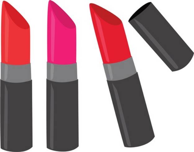 Picture of Lipsticks SVG File