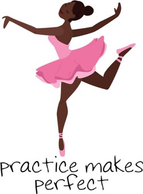 Picture of Ballet Practice SVG File