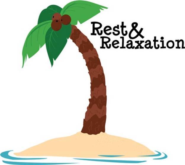 Picture of Rest & Relaxation SVG File