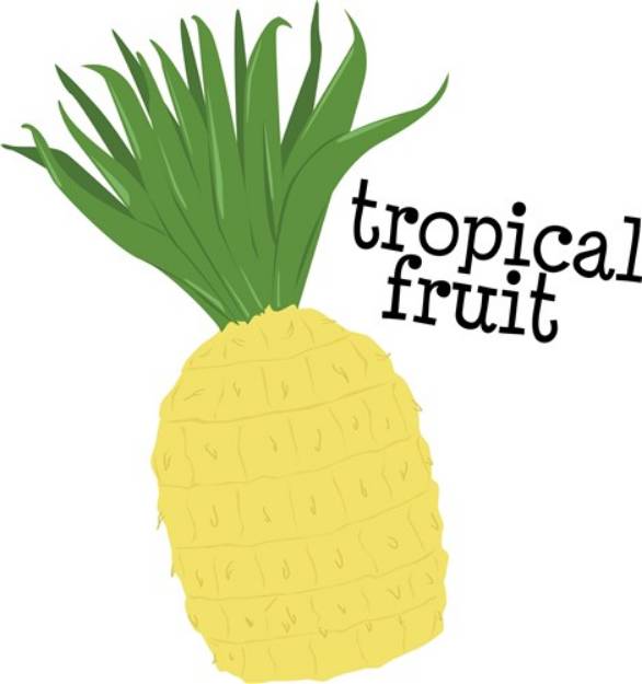 Picture of Tropical Fruit SVG File