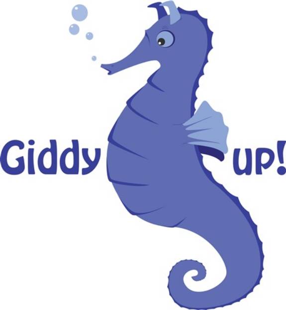 Picture of Giddy Up SVG File