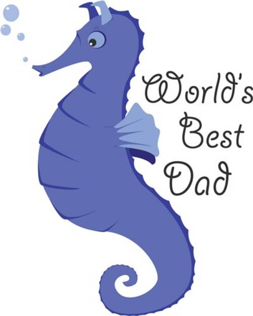 Picture of Worlds Best Dad SVG File