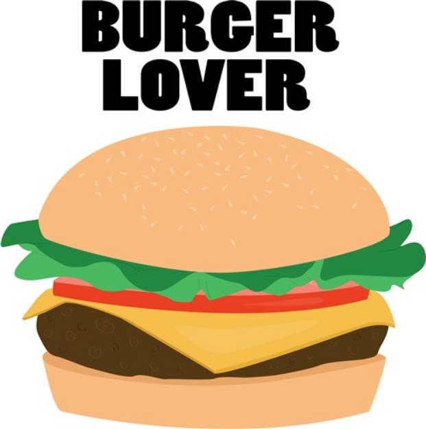 Picture of Burger Lover SVG File
