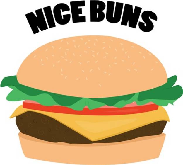 Picture of Nice Buns SVG File