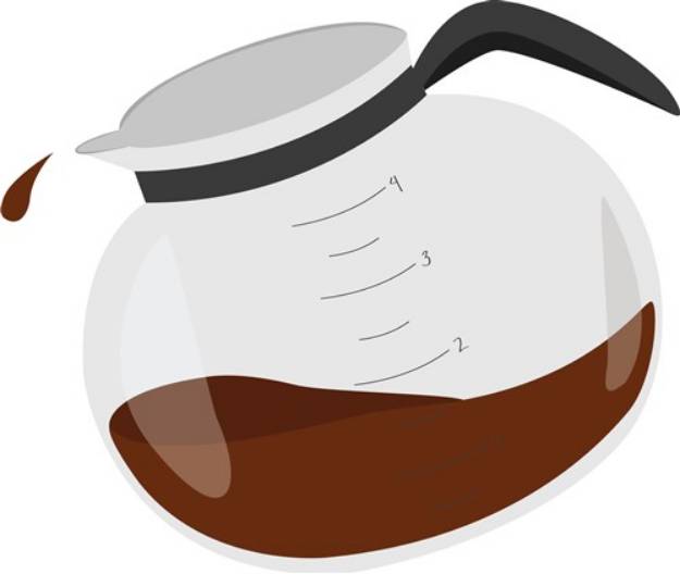 Picture of Coffee Pot SVG File