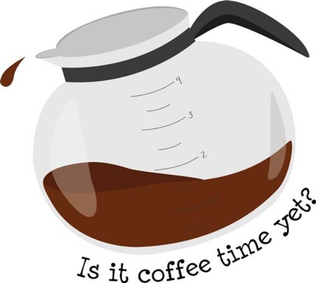 Picture of Coffee Time SVG File