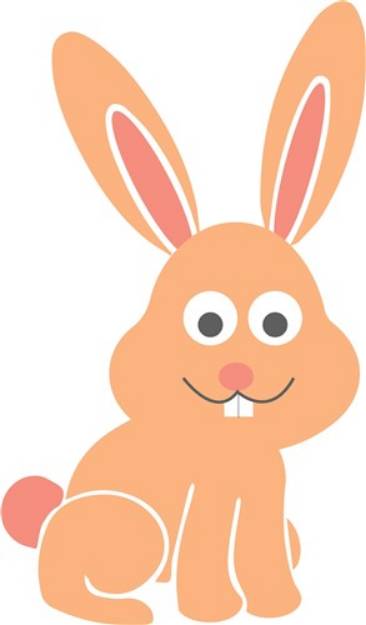Picture of Cartoon Bunny SVG File