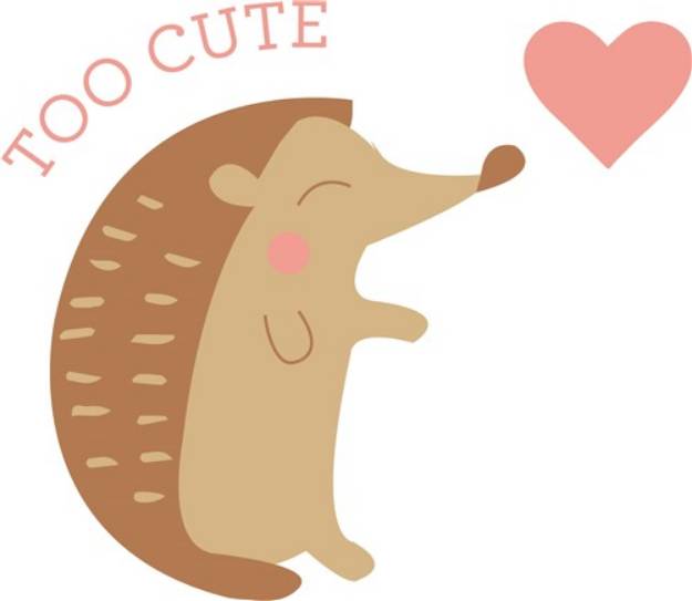Picture of Too Cute SVG File