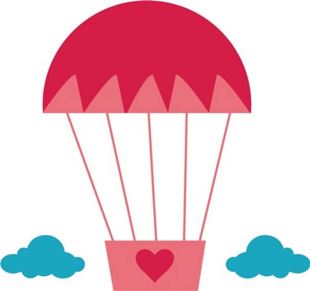 Picture of Balloon In Sky SVG File