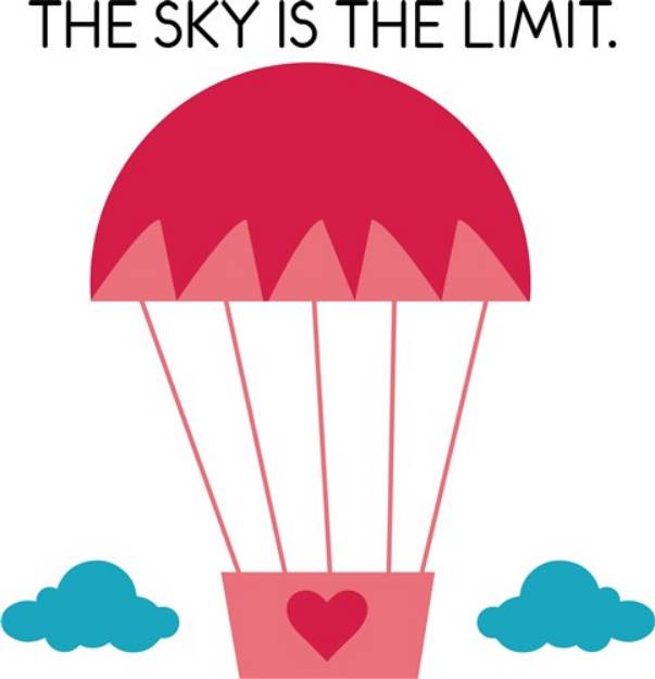 Picture of Sky Is The Limit SVG File