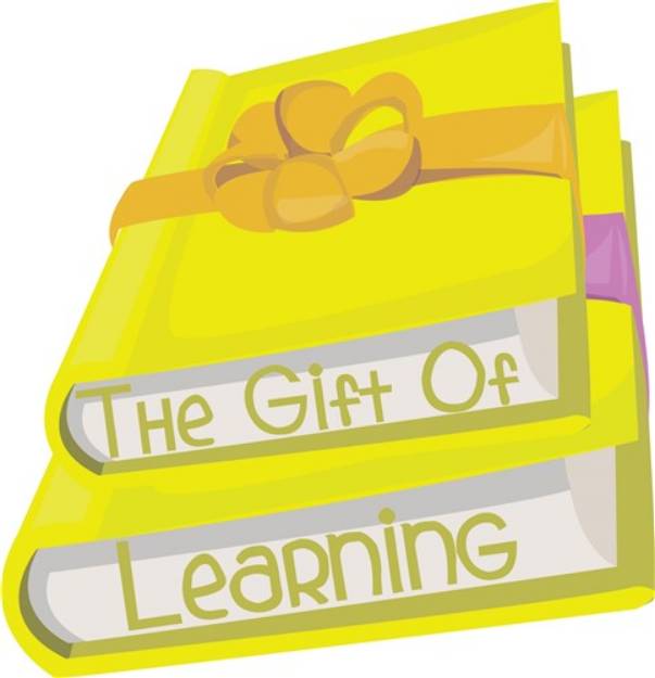 Picture of Gift Of Learning SVG File