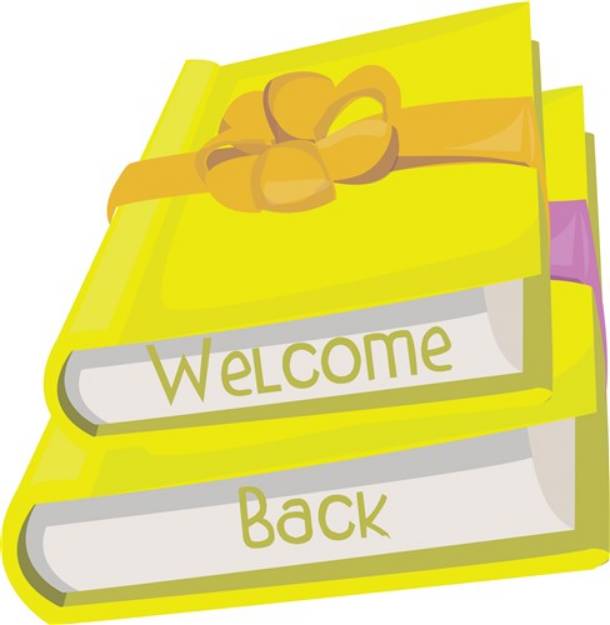 Picture of Welcome Back SVG File