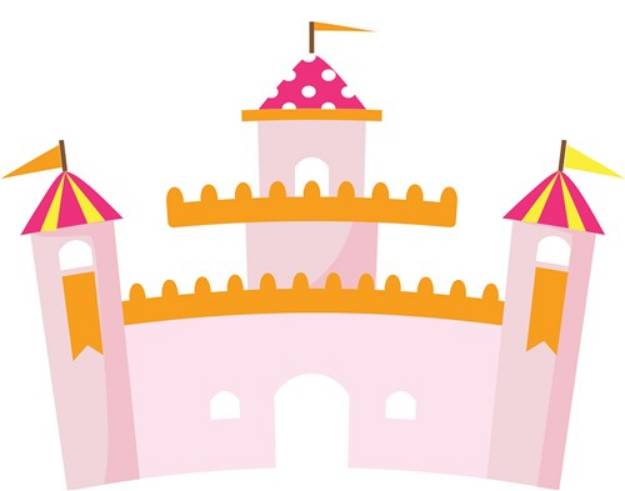 Picture of Fantasy Castle SVG File