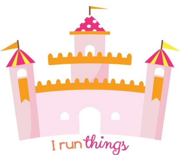 Picture of I Run Things SVG File