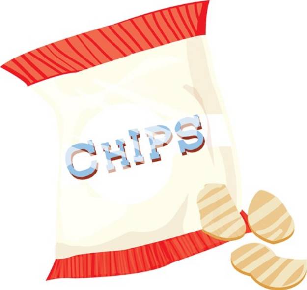 Picture of Chips Bag SVG File