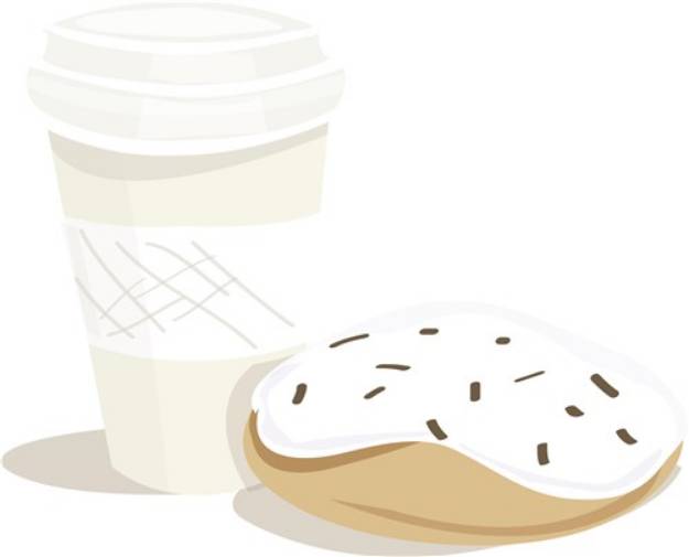 Picture of Coffee & Donut SVG File