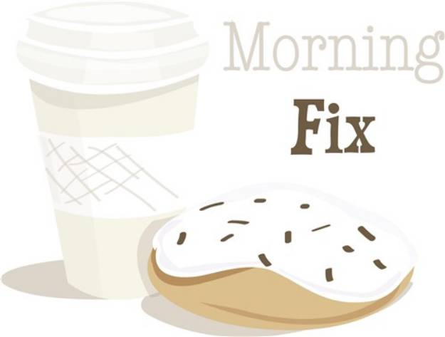 Picture of Morning Fix SVG File