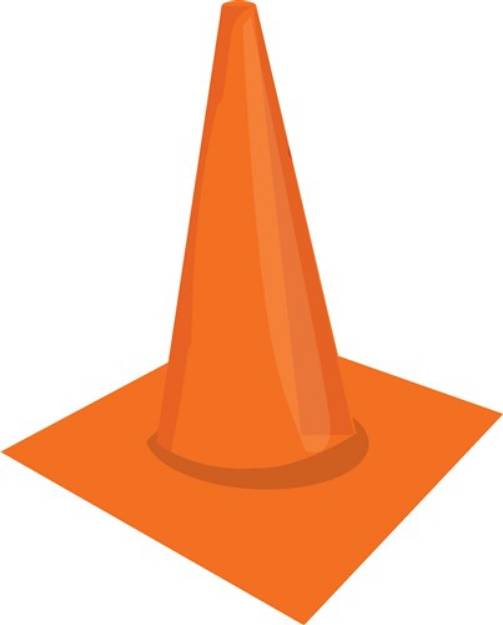 Picture of Traffic Cone SVG File