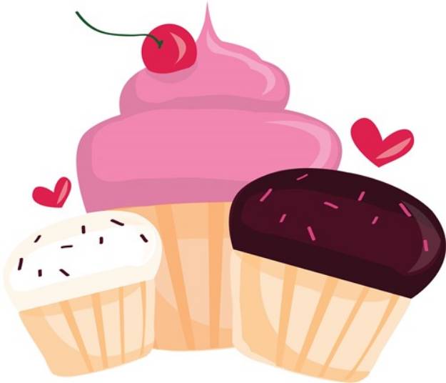 Picture of Cupcakes SVG File