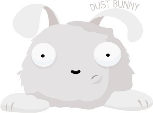 Picture of Dust Bunny SVG File