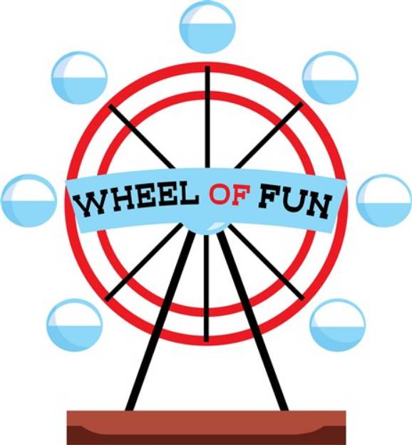 Picture of Wheel Of Fun SVG File