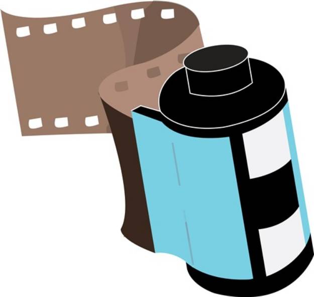 Picture of Film Roll SVG File