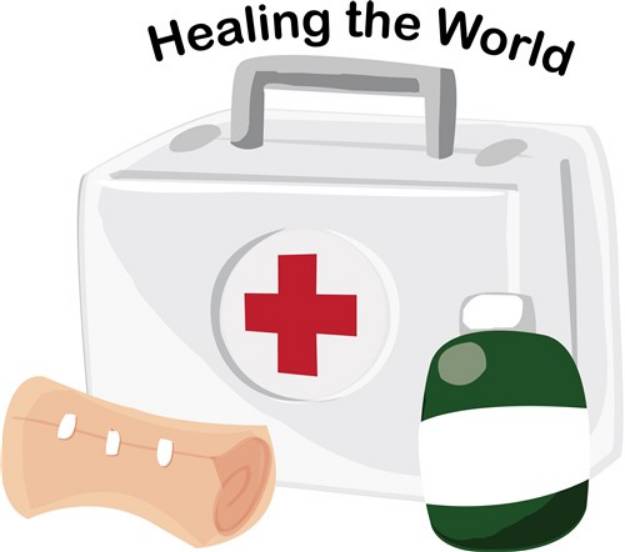 Picture of Healing The World SVG File