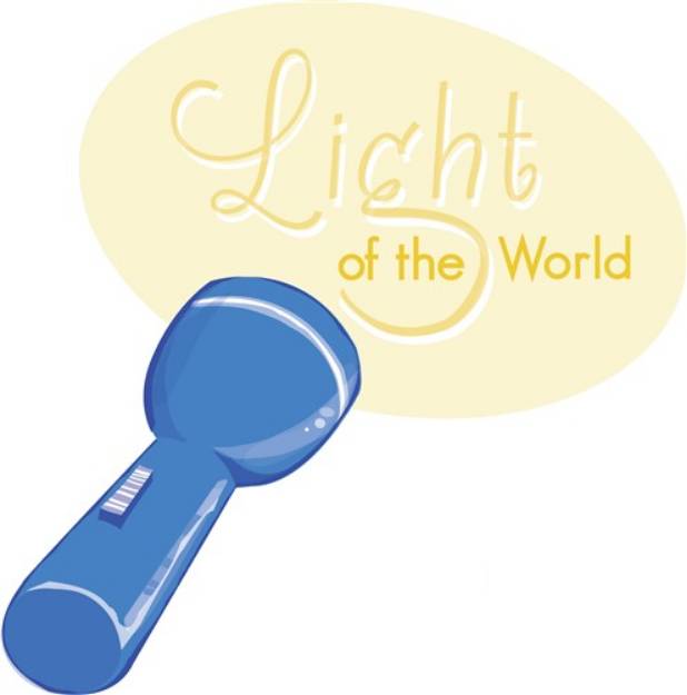Picture of Light Of World SVG File