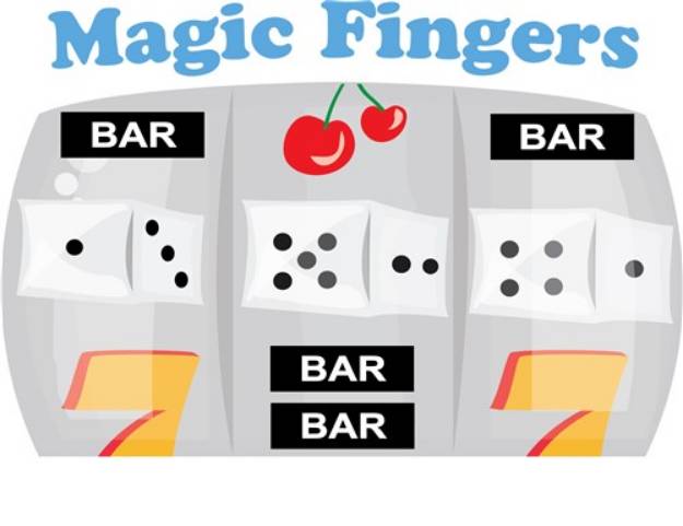 Picture of Magic Fingers SVG File