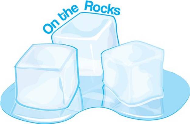 Picture of On The Rocks SVG File