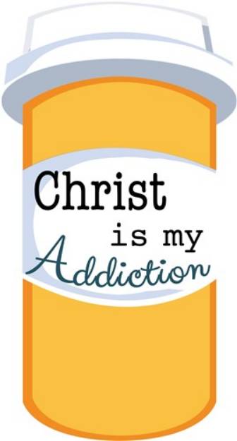 Picture of Christ My Addiction SVG File