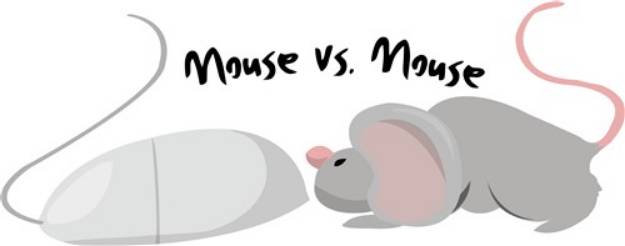 Picture of Mouse Vs Mouse SVG File