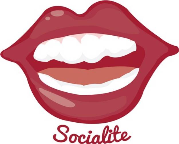 Picture of Socialite SVG File